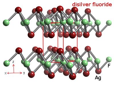 Crystal structure of disilver fluoride